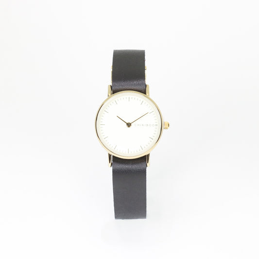 Black / cream women's watch