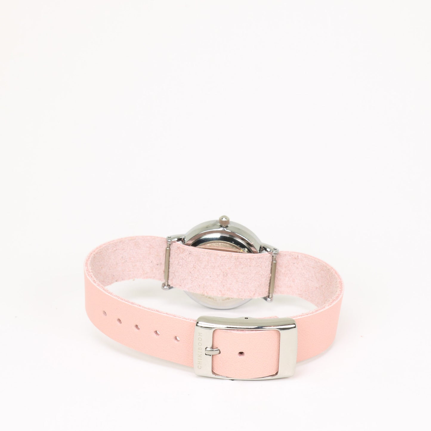 Pale pink / white women's watch