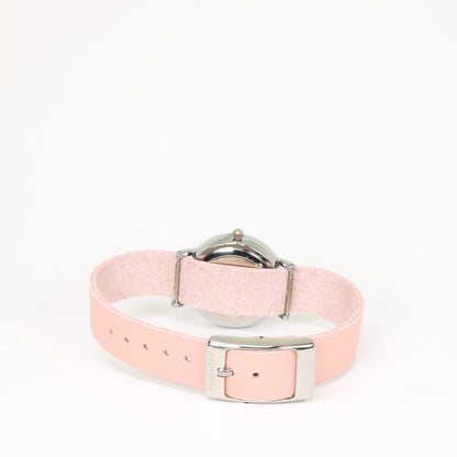 Pale pink / white women's watch