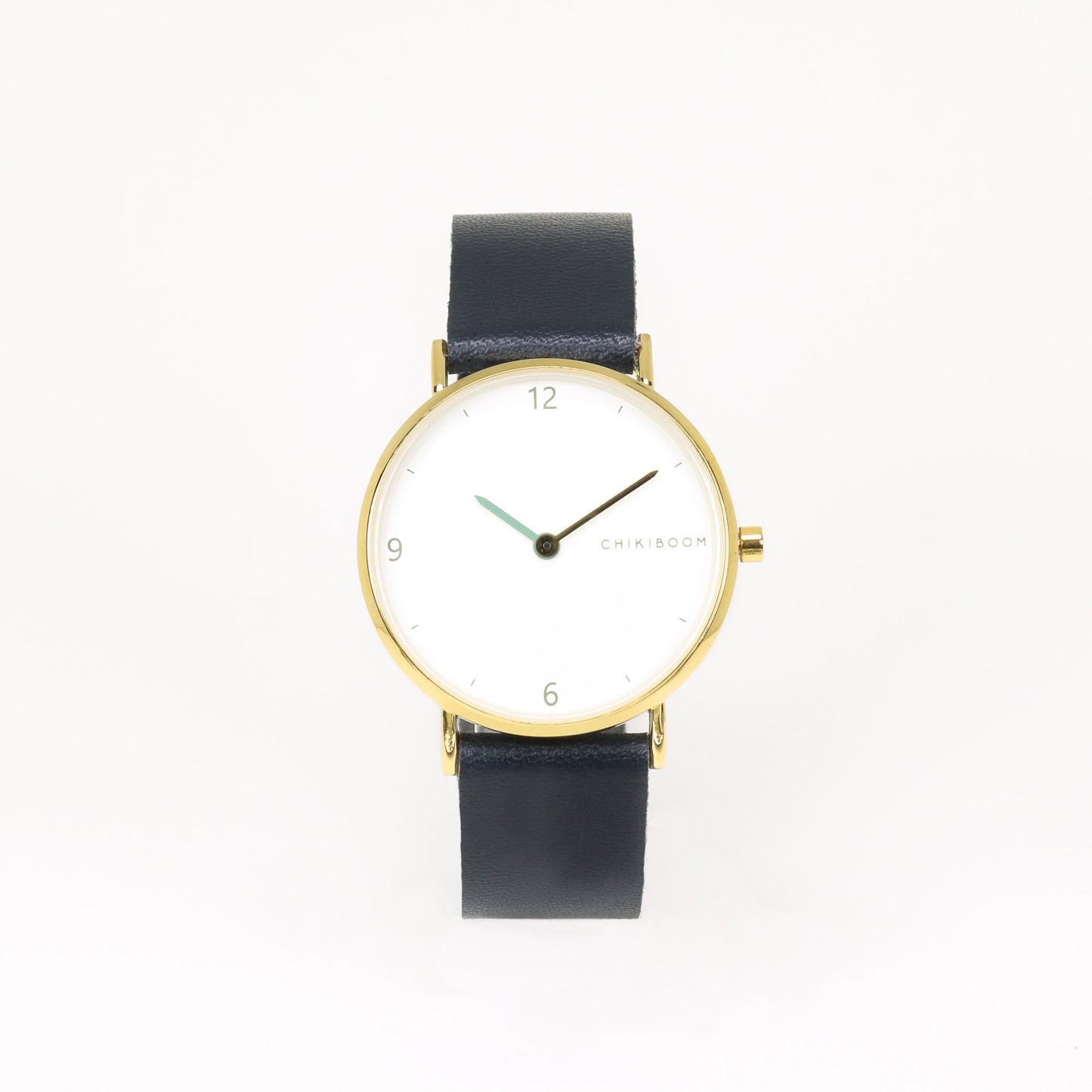 Navy / white and gold watch