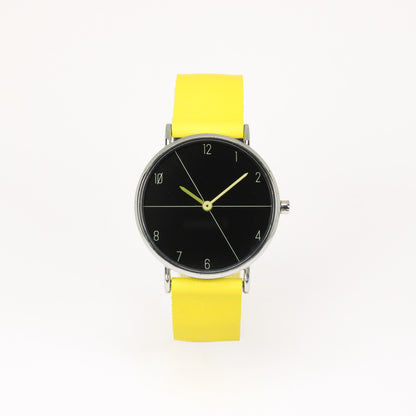 Yellow / black watch