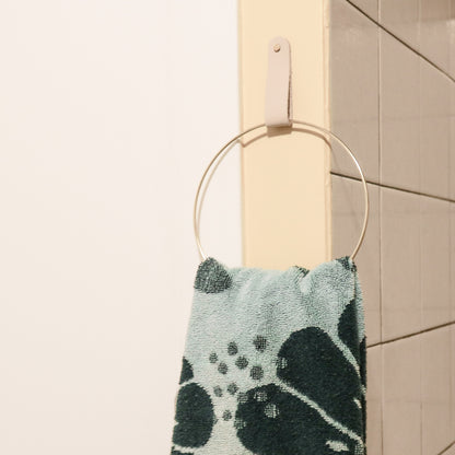 Beige towel holder