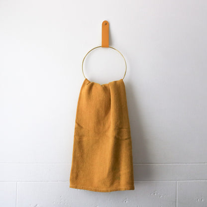 Mustard towel holder